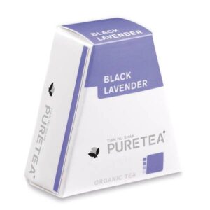 Pure Tea Black Lavender White Line 18 stuks