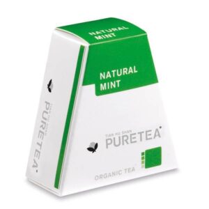 Pure Tea Natural Mint White Line 18 stuks