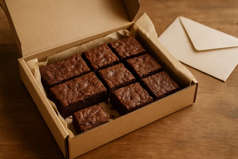 Brownies per post: een smakelijke verrassing voor elke gelegenheid