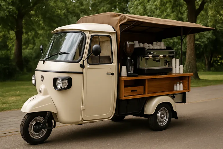 De Koffie eTuk: barista kwaliteit op wielen
