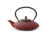 Bredemeijer Theepot Xilin 0.8 L gietijzer rood